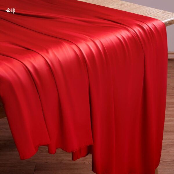 Rayon Satin Fabric — Silk-Like Acetate Finish for Garments & Lining