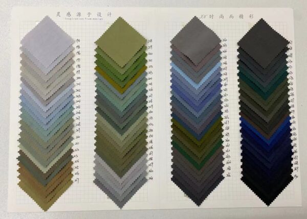 100% Nylon Taslan Wrinkle Fabric — Waterproof & Wind-Resistant