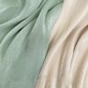 Polyester Satin Crinkle Chiffon Fabric — Soft Drape with Subtle Sheen