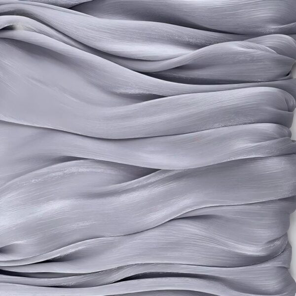 Polyester Satin Crinkle Chiffon Fabric — Soft Drape with Subtle Sheen