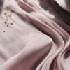 Polyester Satin Crinkle Chiffon Fabric — Soft Drape with Subtle Sheen