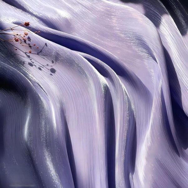 Polyester Satin Crinkle Chiffon Fabric — Soft Drape with Subtle Sheen