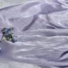 Polyester Satin Crinkle Chiffon Fabric — Soft Drape with Subtle Sheen