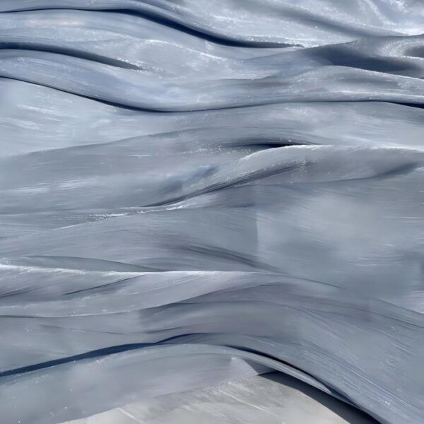 Polyester Satin Crinkle Chiffon Fabric — Soft Drape with Subtle Sheen
