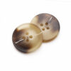 Shell Fine-Edge Shirt Button — Elegant & Natural Apparel Decoration