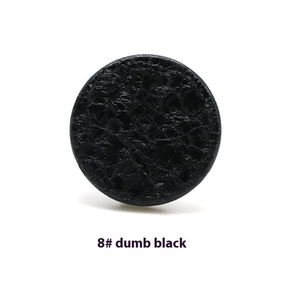 Metal Button Round Chiffon Classic Style Button