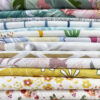 Printed Brushed Polyester Fabric — Soft Durable Material for Home Bedding Sets