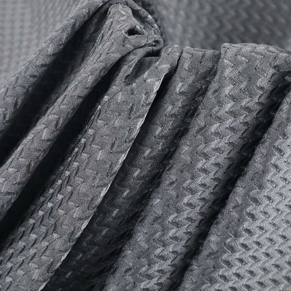 Jacquard Nylon Spandex Fabric — High-Stretch Textured Material for Menswear