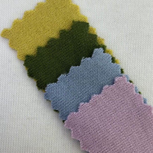 Stretch Cotton Knit Fabric — Soft Elastic Material for Base Layer Tops
